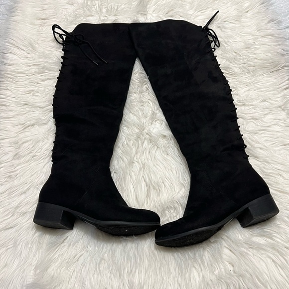 Soda Barbra-s Over the Knee Boot - Picture 1 of 8